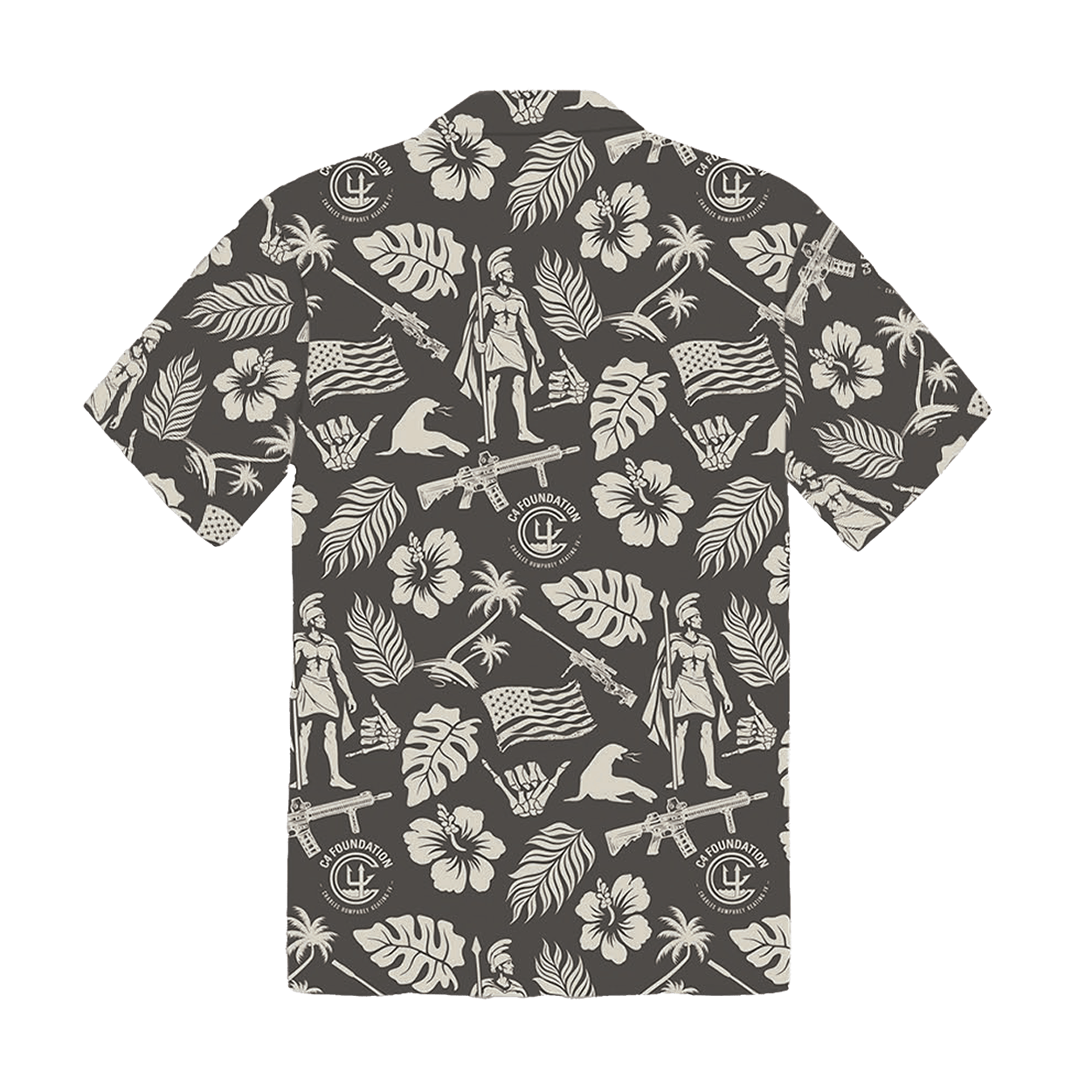 URT! x C4 Foundation Hawaiian Shirt