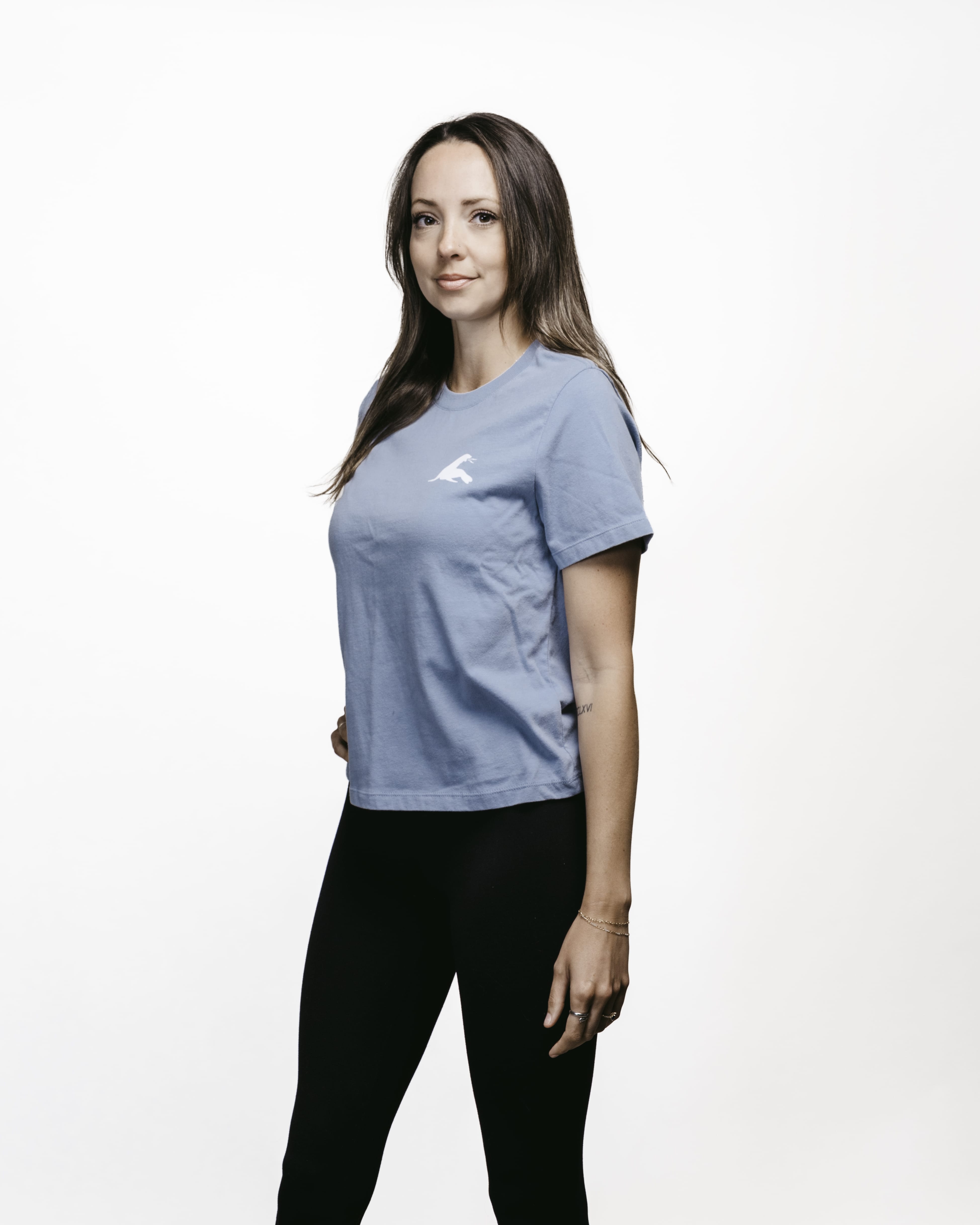 Women's Commies Don't Surf Stamp Tee