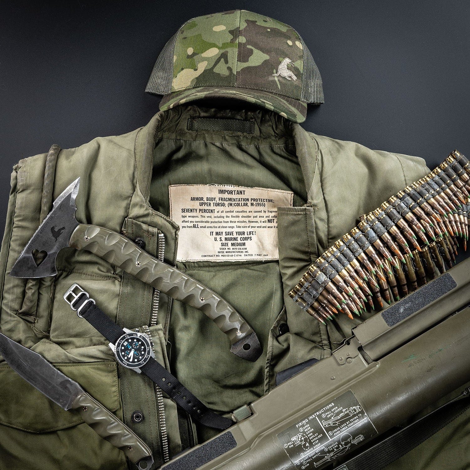 Multicam Lil URT Retro Trucker