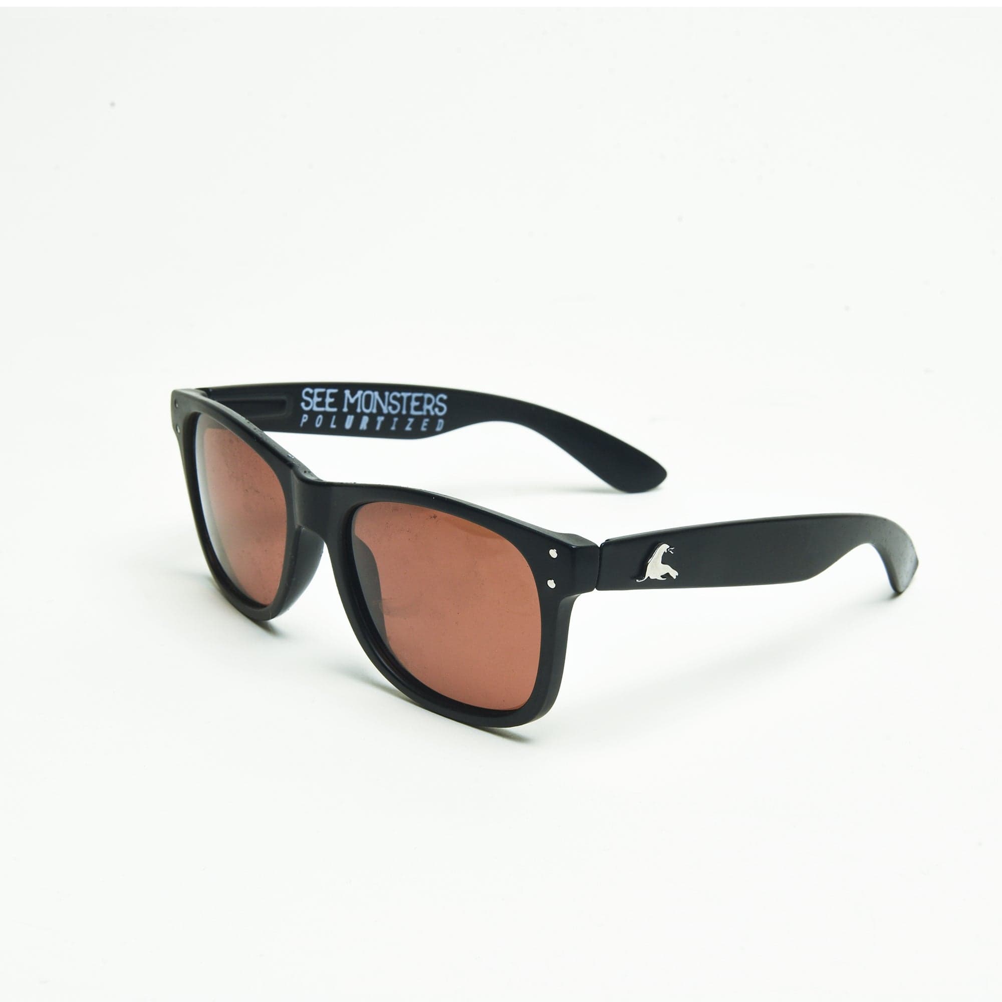 See Monster Polarized Shades // Matte Black