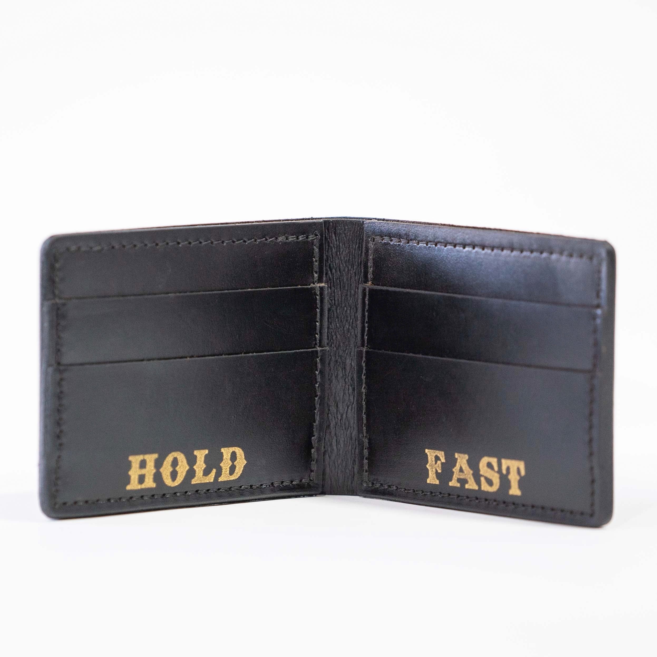 HOLD FAST Bifold Leather Wallet