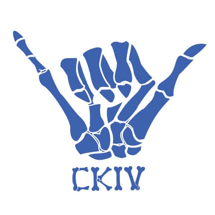 Bone Shaka Vinyl Decal 5.5" Wide