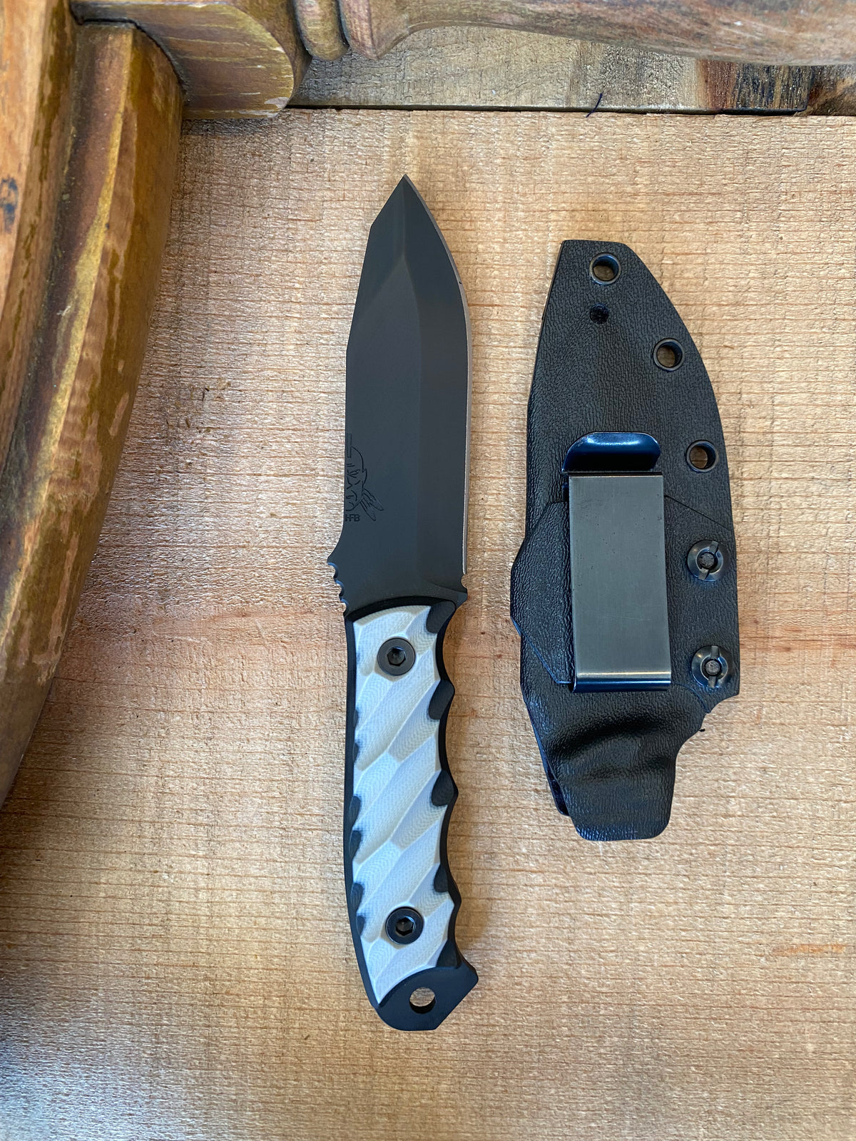 HFB x URT Disaster Jr / G10 Grey over Black (Armor Black Cerakote)