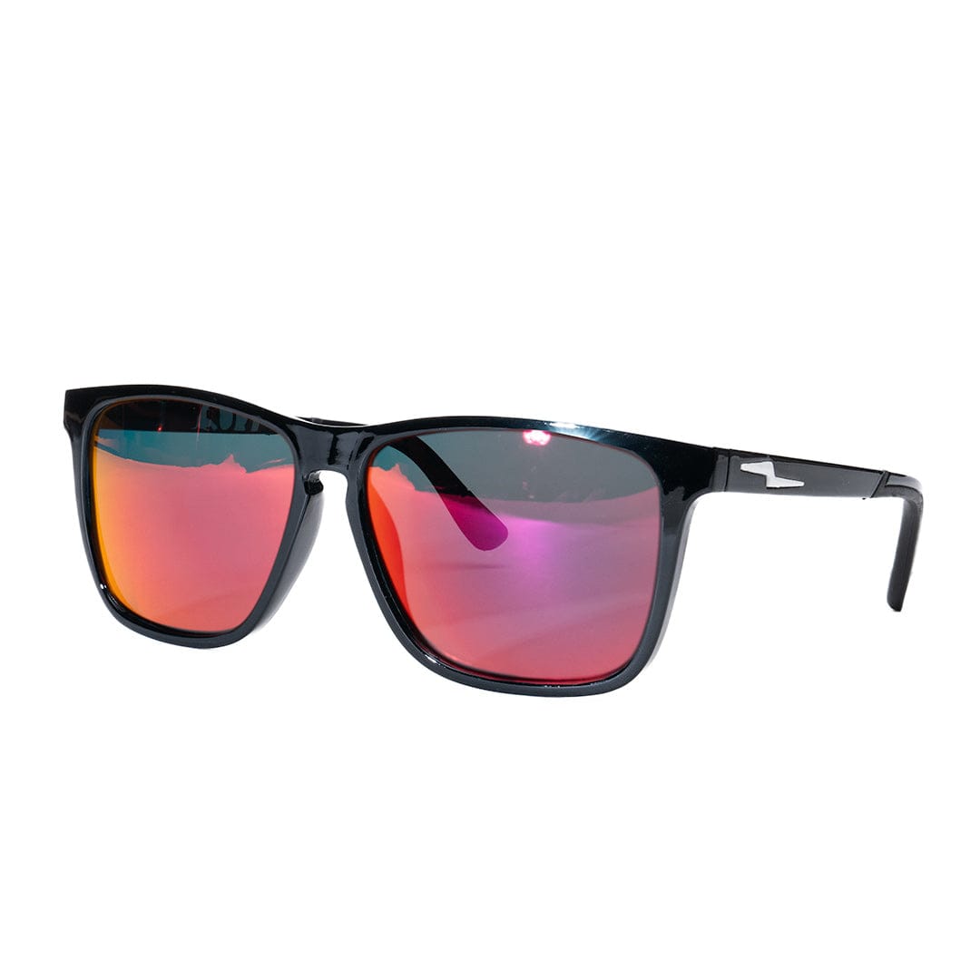 Bolts Polarized Shades Red Alert