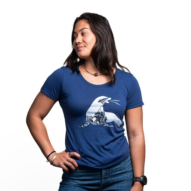 Women&#39;s Iwo Jima Triblend Tee