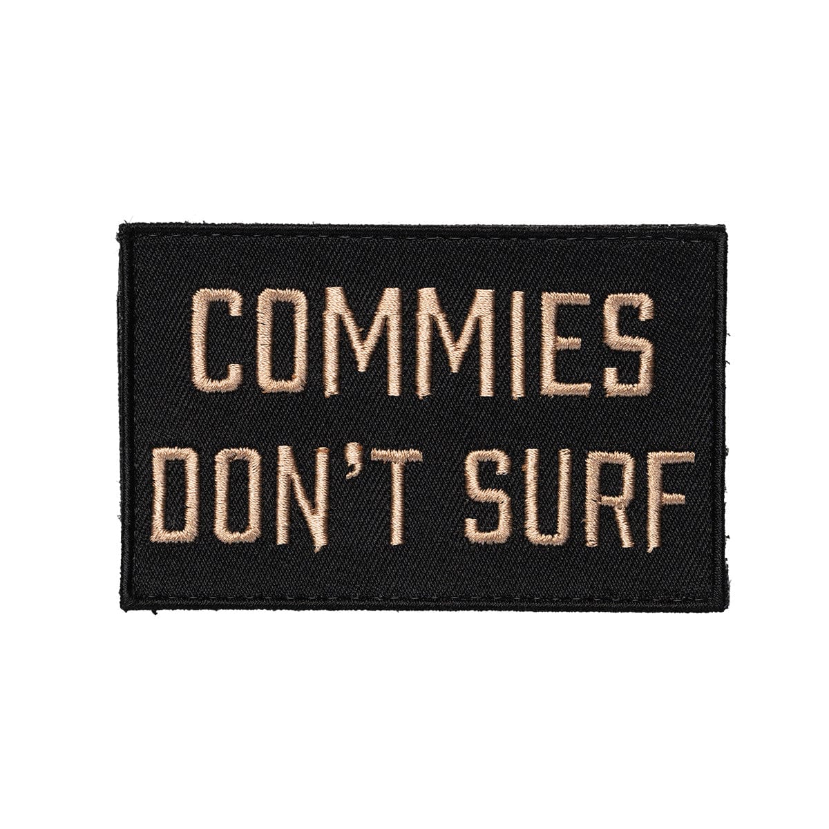 Commies Don't Surf Velcro Patch