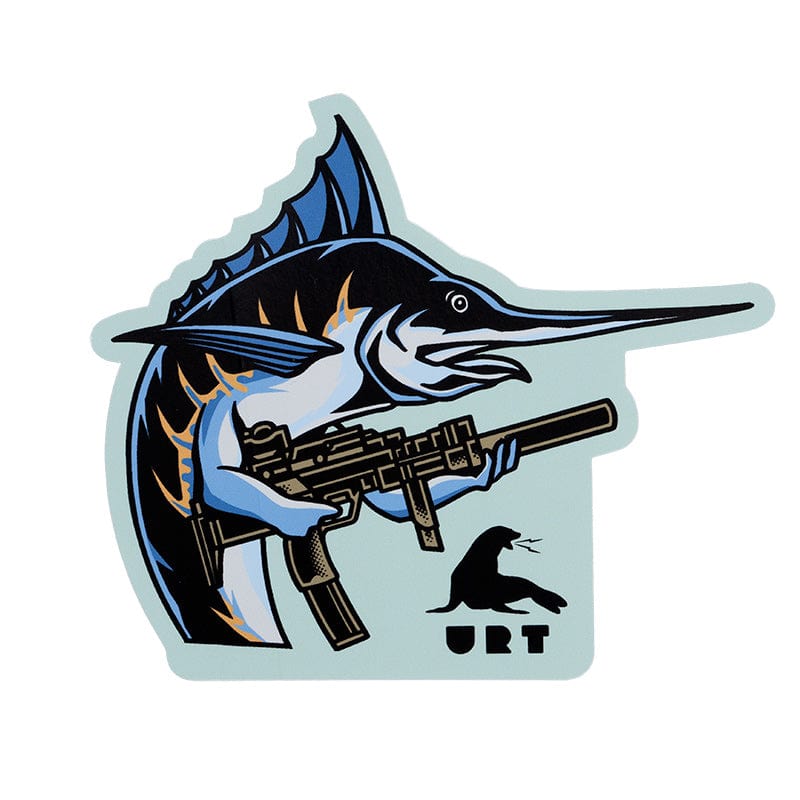 Funky Marlin Sticker
