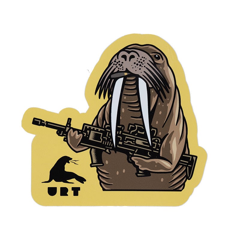 Funky Walrus Sticker