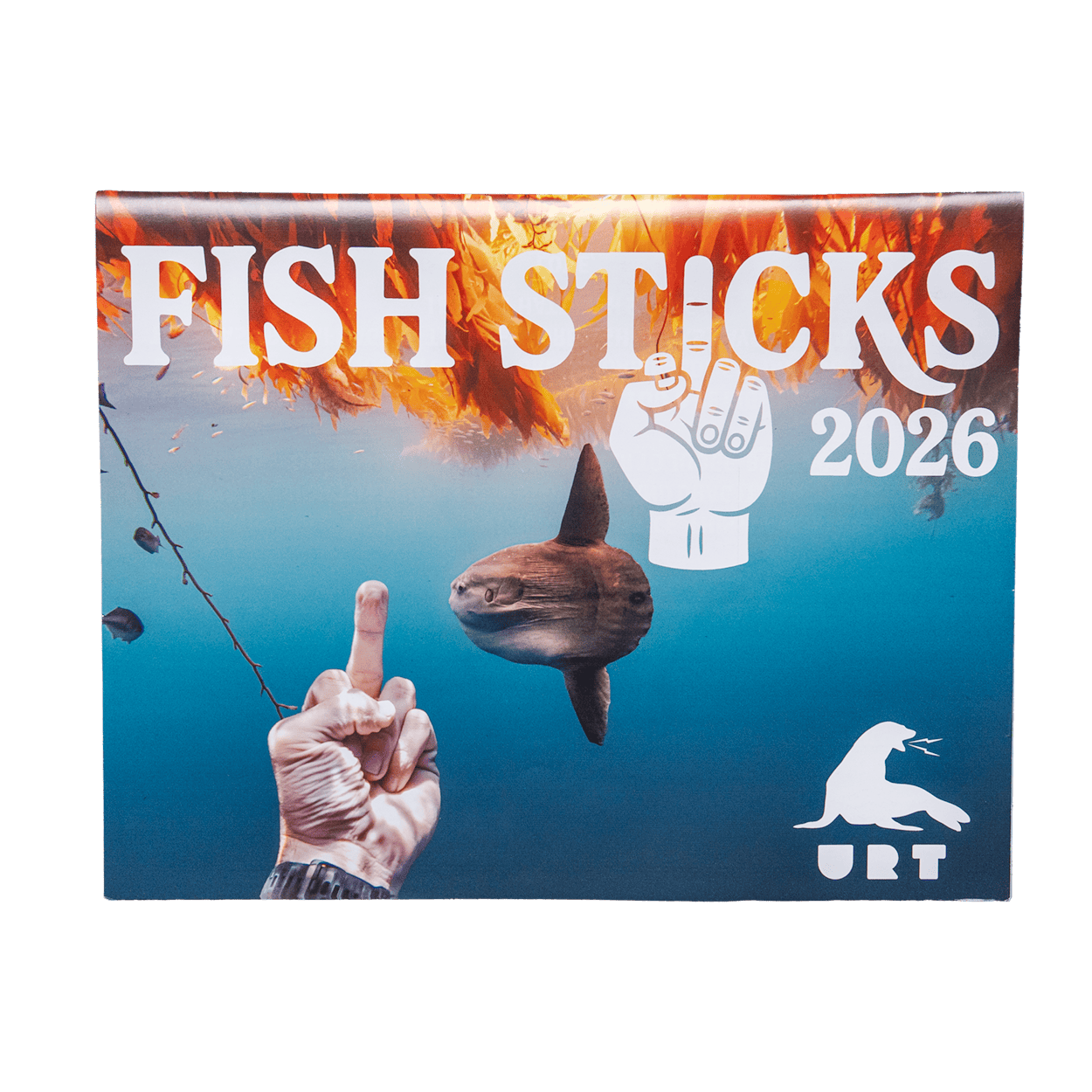 2026 Fish Sticks Wall Calendar