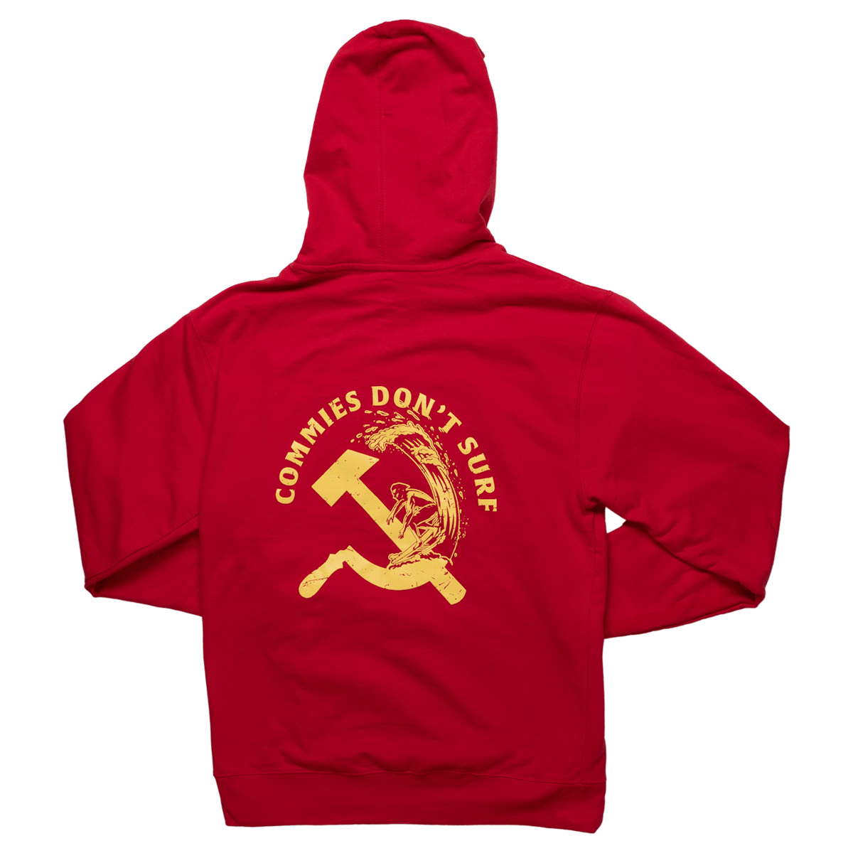 Commies Don't Surf Sickle Hoody