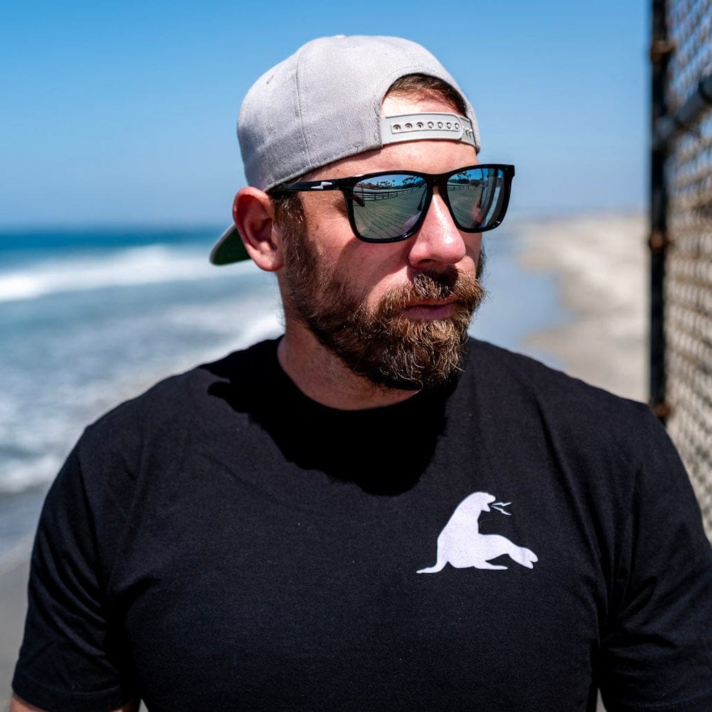 Bolts Polarized Shades Blue Flash