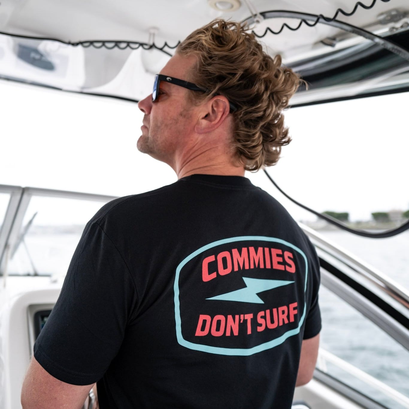 Commies Don't Surf Stamp