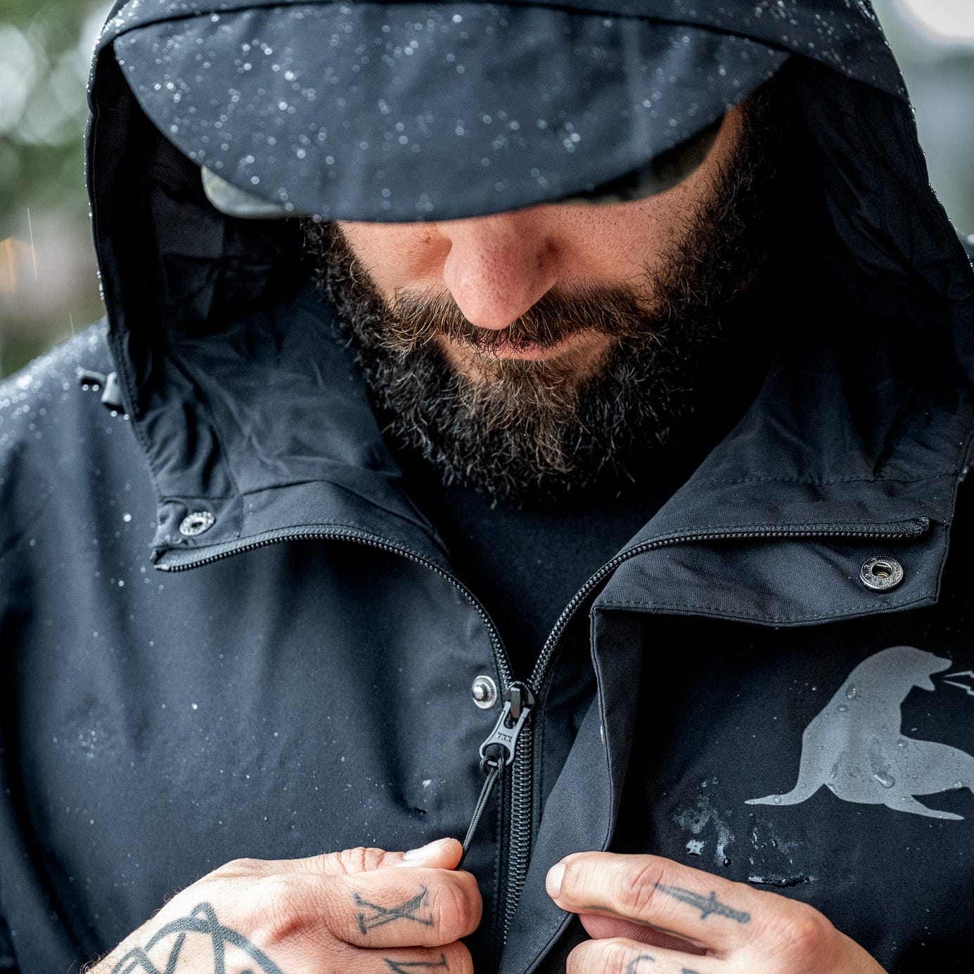 LIL URT Waterproof Tech Windbreaker