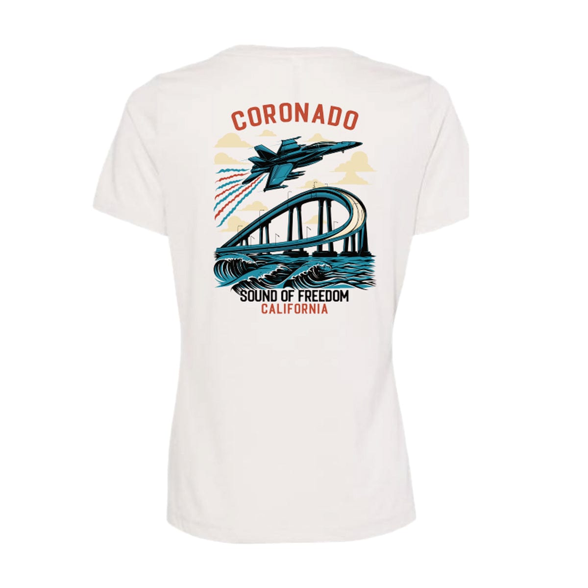 Women&#39;s V Neck Sound of Freedom - Coronado