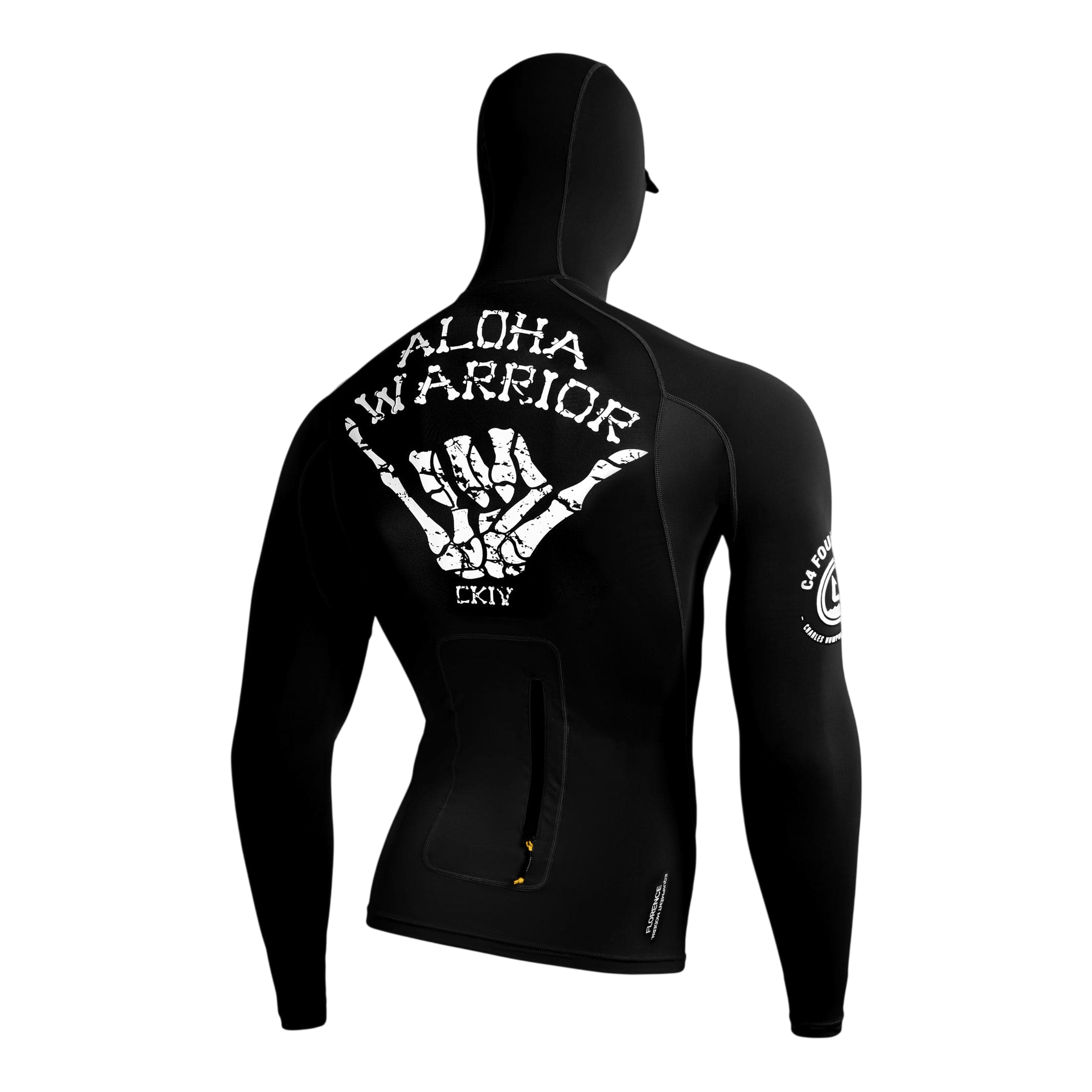 Florence Marine X Colab Longsleeve Utility Pocket Hooded Rash Guard