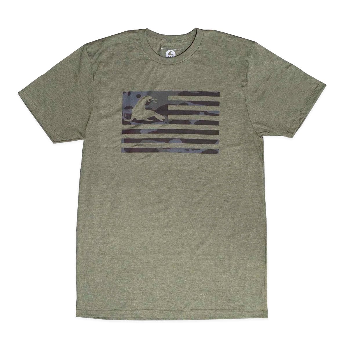 Black Multicam Flag