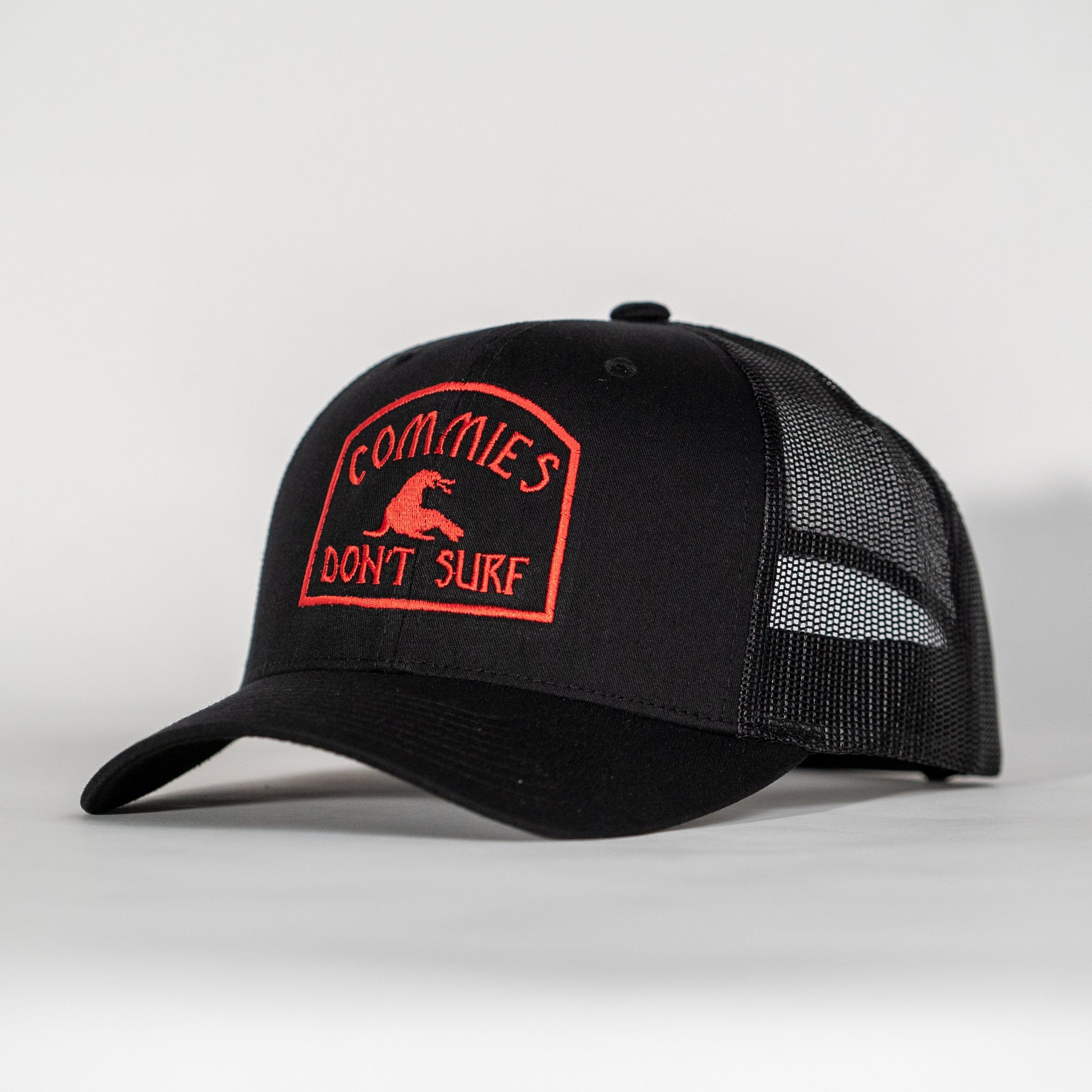 Commies Don't Surf Retro Trucker