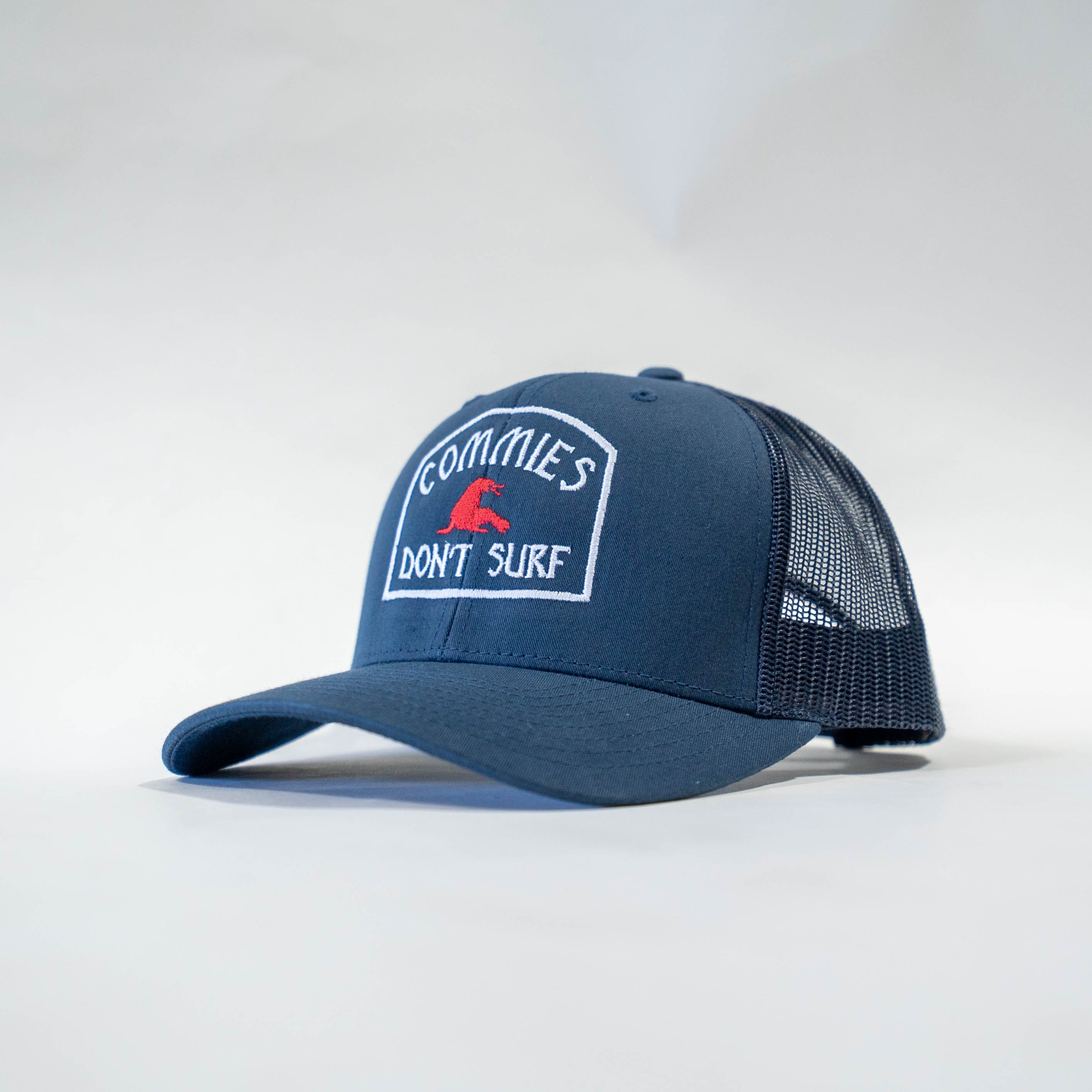 Commies Don't Surf Retro Trucker