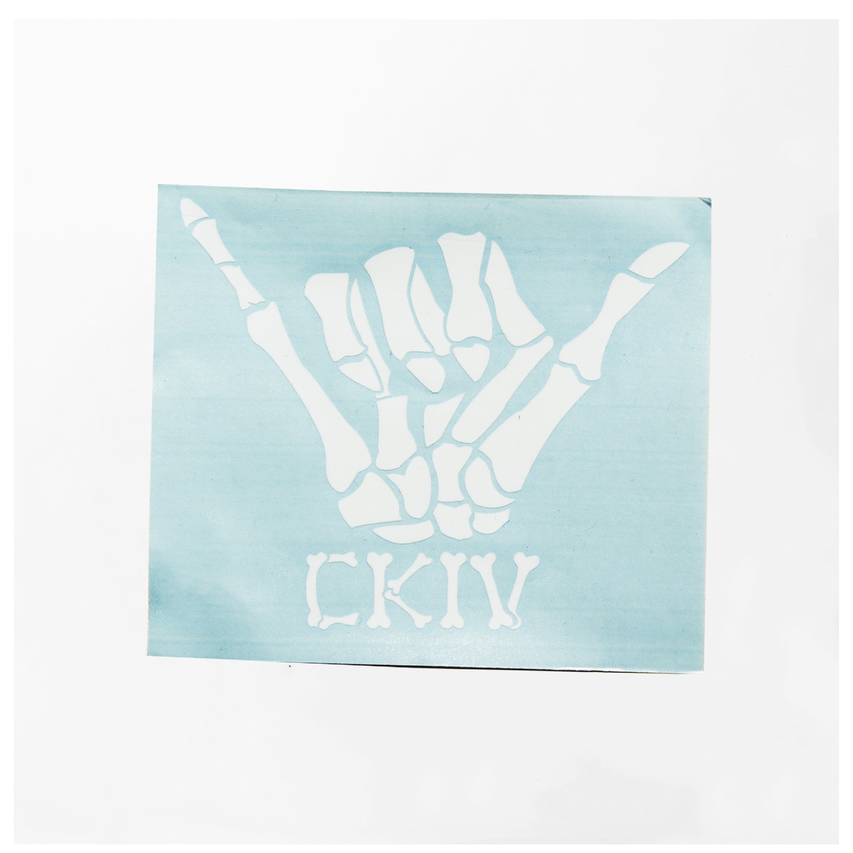 Bone Shaka Vinyl Decal 5.5" Wide